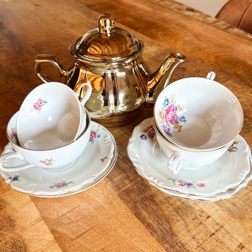 Kopje Koffie Bij Croissantbrood